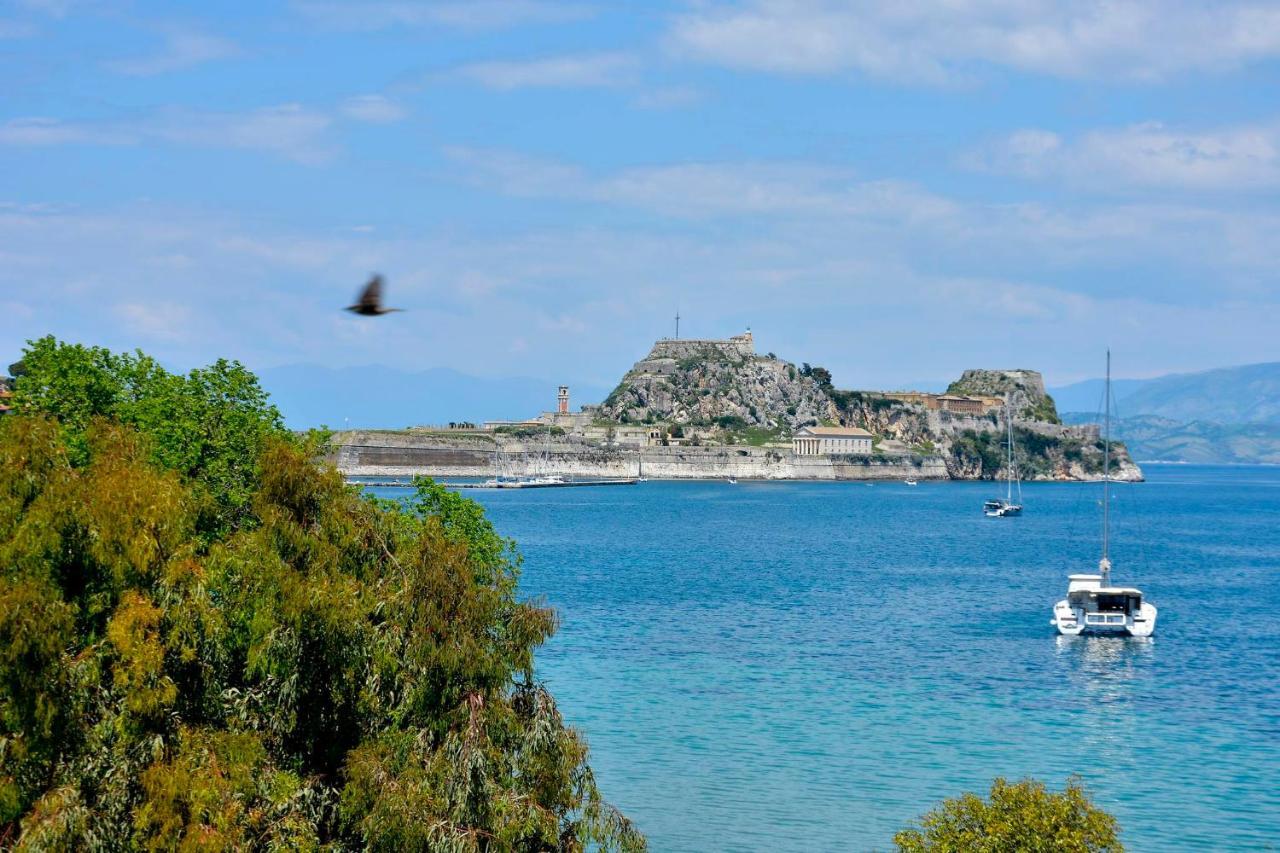 דירות Anemomylos Corfu Ionian Blue מראה חיצוני תמונה